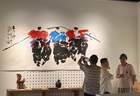 《兵心墨语·致敬八一》军旅艺术家书画展在双阳举办