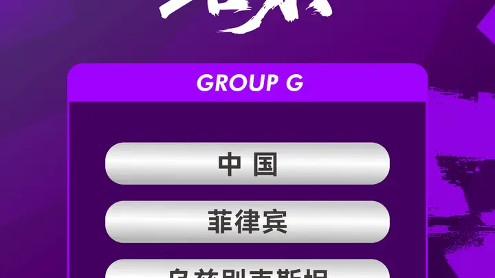 亚运会女足抽签：中国女足G组对阵菲律宾乌兹别克中国香港