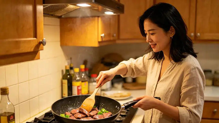 雪菜肉片汤的家常做法,汤鲜味美又开胃