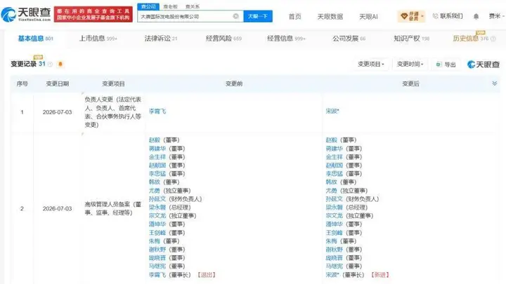 宋波任大唐发电董事长
