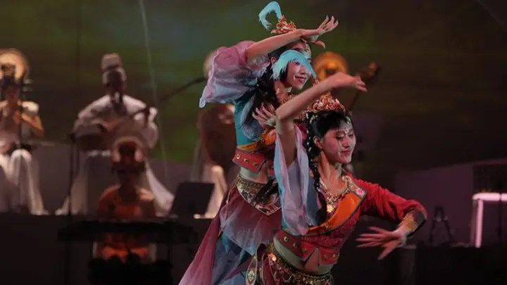 敦煌古乐从YOUNG剧场奔赴世界,《乐动敦煌·盛世妙音》国际巡演开启