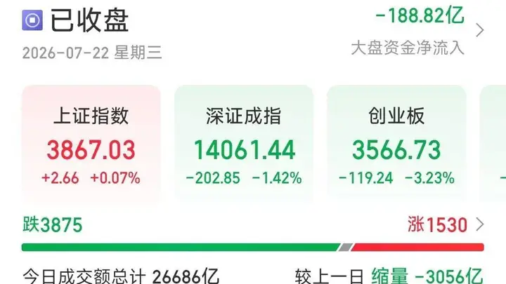 A股市场分化加剧 贵金属板块领涨