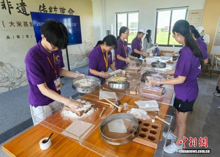 “中国寻根之旅”夏令营走进上海金山 体验科技与传统文化