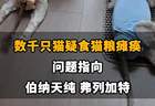 【数千只猫疑食猫粮瘫痪，问题指向伯纳天纯、弗列加特，伯纳天纯回应：已成立专项小组跟进调查】