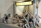 全国大学生美术作品展（雕塑·水彩·粉画展区）开幕
