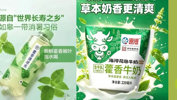 EBC轻食大会 | 藿香牛奶秒售罄?今夏最“邪门”食药同源新原料来了