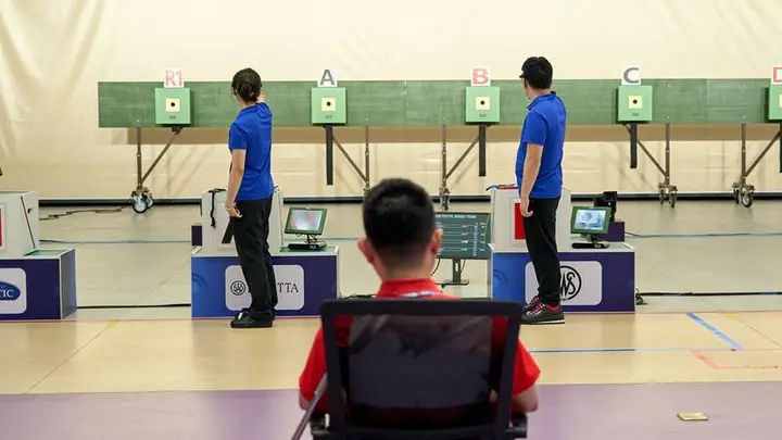 国际射联全项世界杯:中国队首日摘金姚千寻/胡凯破世界纪录盛李豪夺冠