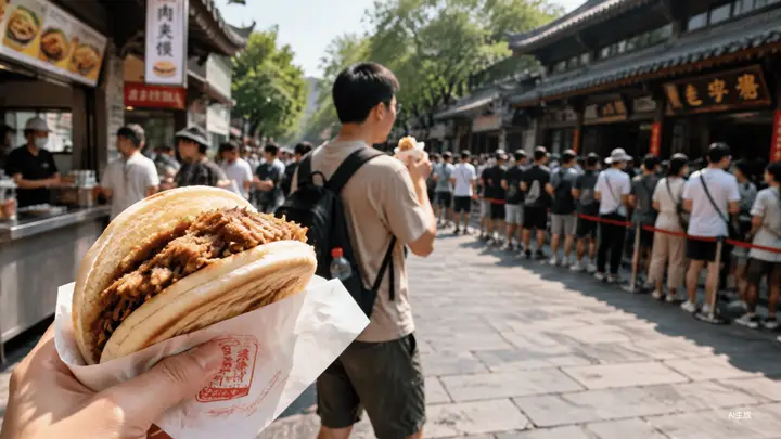 逛景区中午选吃啥?景区小吃凭这一点成游客首选