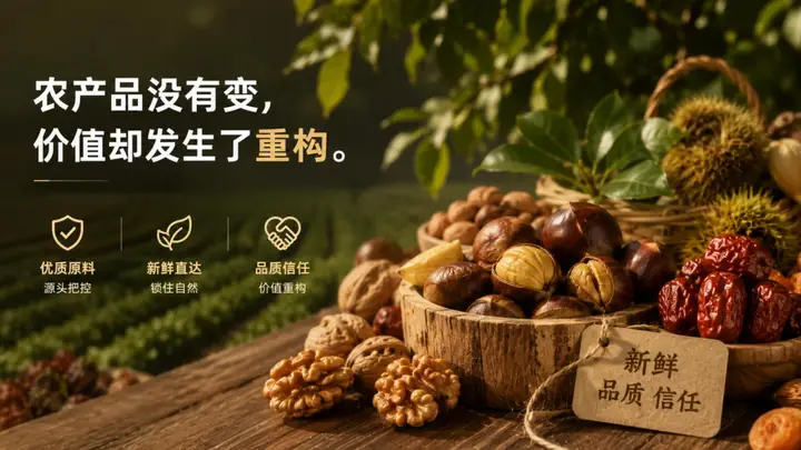 新鲜零食的尽头,不是零食,而是农业品牌