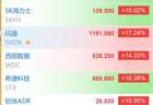 美股存储板块涨幅扩大 主要个股全部涨超10%