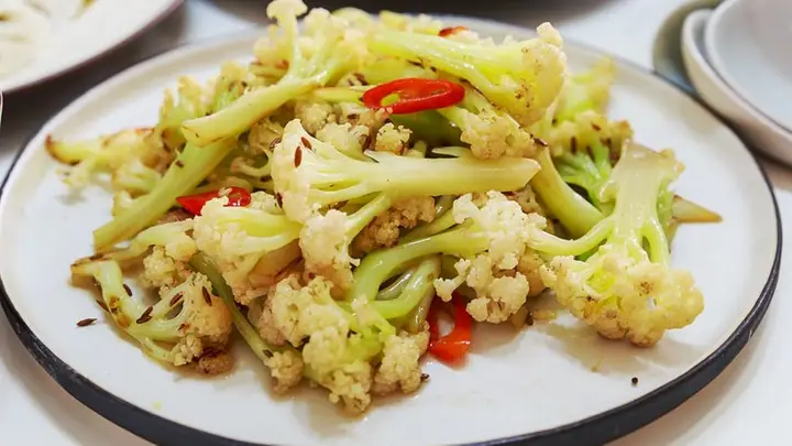 清甜花菜平凡餐桌的四季鲜味