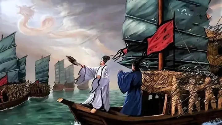 诸葛亮草船借箭的故事中，为何曹操不使用火箭攻击？
