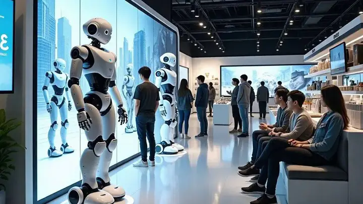 宇树、智元开进商场,人形机器人开始拼门店?