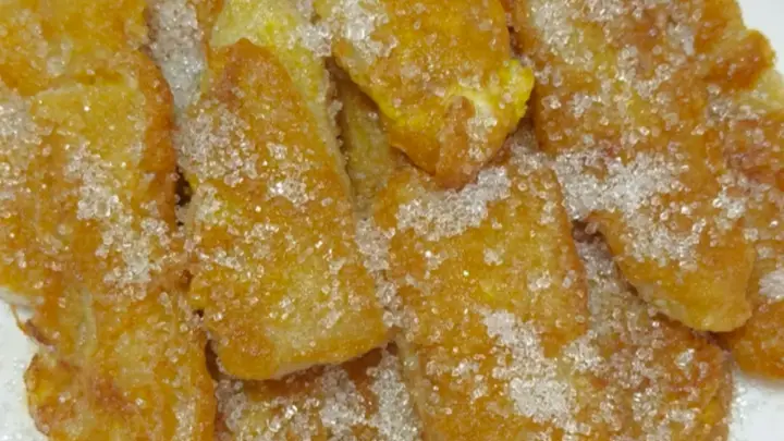 酥脆金黄煎糍粑,米香四溢年味在舌尖