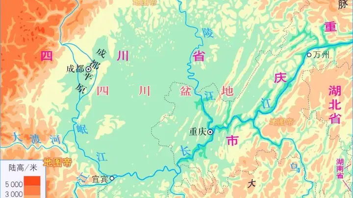 四川盆地，出现过哪些割据势力？