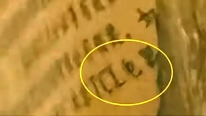 青海省博回应“文物上现TCL广告”:移交时用报纸封底所留