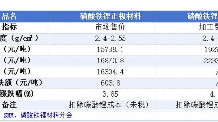 磷酸铁锂企业酝酿集体涨价 动力电池厂商受压 整车利润承压
