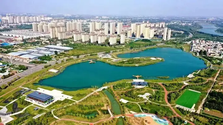 追风泉城绿岸 畅游七里河畔：太行泉城1号风景赛道七里河段骑行体验