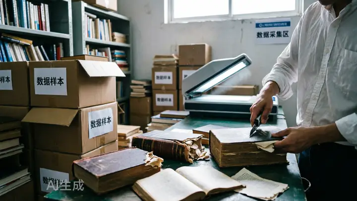 AI公司,批量抢购旧书
