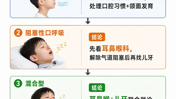 张嘴睡觉=口呼吸?家长最常误判的 2 个动作