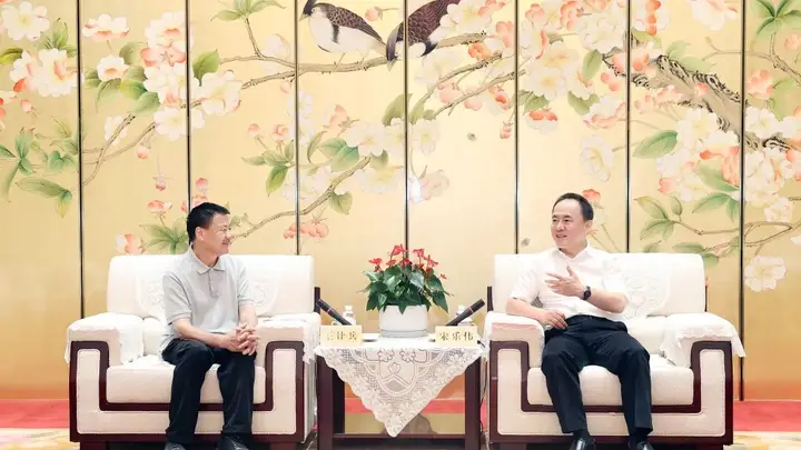 徐州市委书记宋乐伟会见王计兵