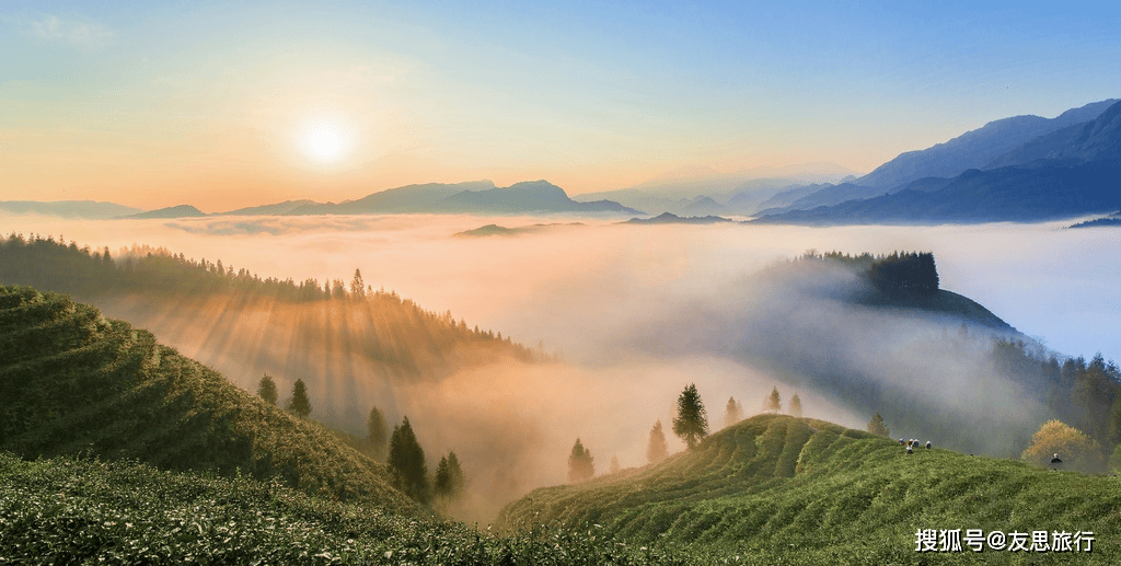 均温20℃看亚洲第一桌山，这座四川中西古镇，治好了我的三伏天