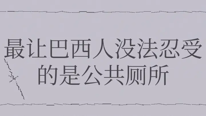 巴西游客聊新加坡公共设施笑不活,10个细节让网友狂呼离谱