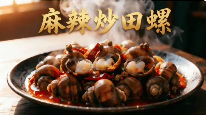 辣味田螺的烹饪与品尝