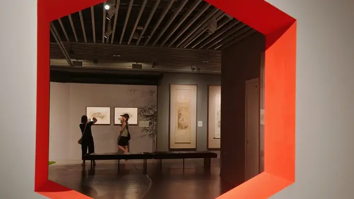 观展如游园,邂逅林风眠领衔的百年海派仕女画