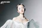 周冬雨嘉人羽翼大片封神！指尖羽毛美甲太绝，温柔又高级