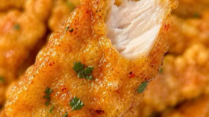 椒盐鸡胸肉条：酥脆嫩滑，追剧下酒绝佳小食