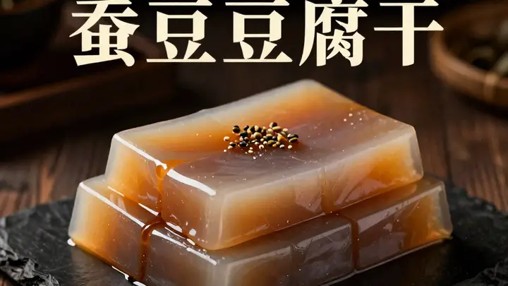 浑源凉粉蚕豆豆腐干：大同独有的味觉灵魂