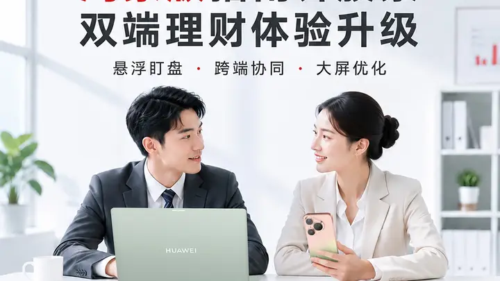 浮窗盯盘、一碰分享，鸿蒙版指南针股票让跨端理财效率直接起飞