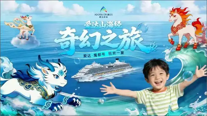海上奇幻之旅来了!爱达邮轮携专业院团打造山海经主题夏日航季