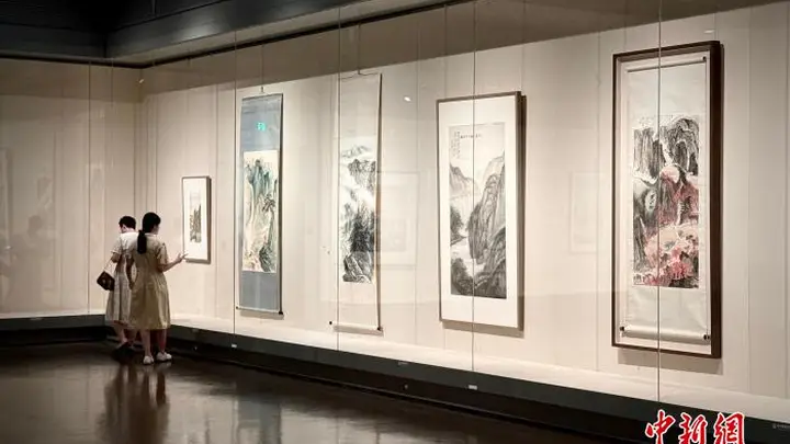 长安画派与海派绘画名作沪上聚首