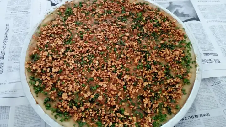 古镇美食:芋头糕