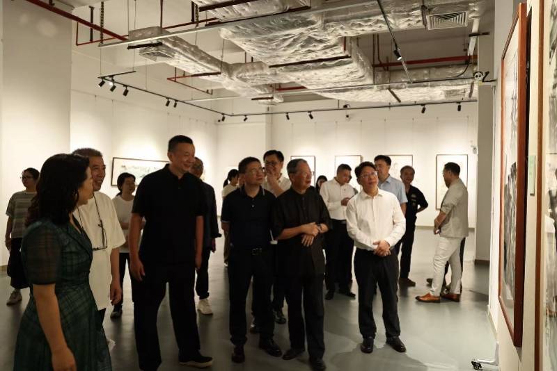 白云廉洁文化书画作品展落地广东画院，让清廉文化可观可感