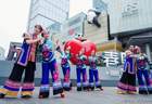 当“火城”遇见蓉城：楚雄文旅快闪点燃成都街头