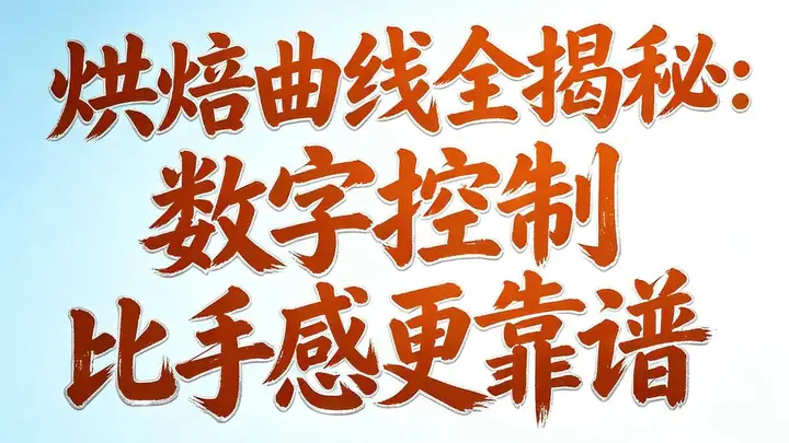 咖啡豆烘焙曲线全揭秘:数字控制比手感更靠谱