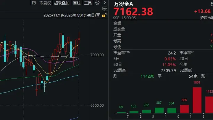 221家涨停,高位股却扎堆“对子顶”!下半年第一天,A股画风突变