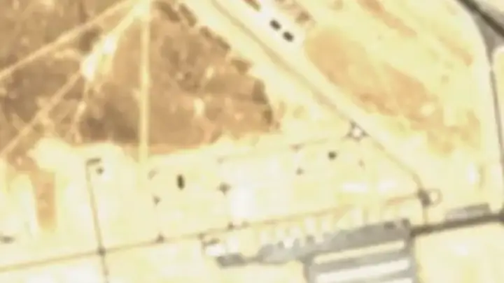 伊朗方面公布被导弹击中的约旦美军基地卫星图像