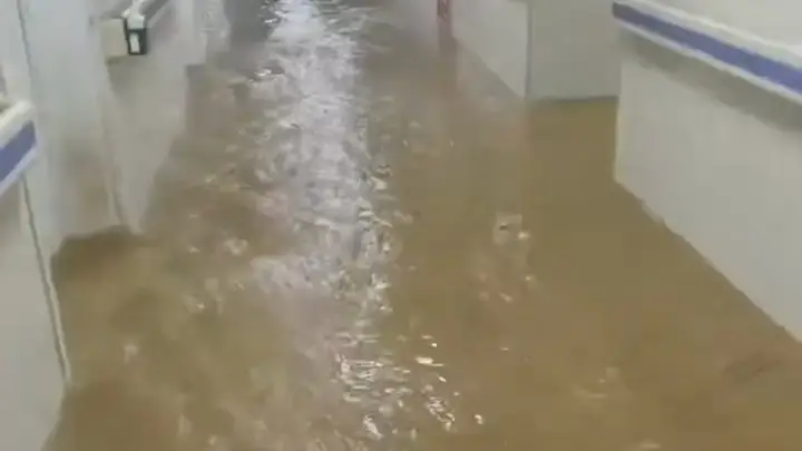 河南周口堤坝溃口,医院驾校被淹432人安全转移,亲历者称凌晨4点在病床上被喊醒;河南通报“鱼在积水路上游”“玉米地成河”等涉汛谣言