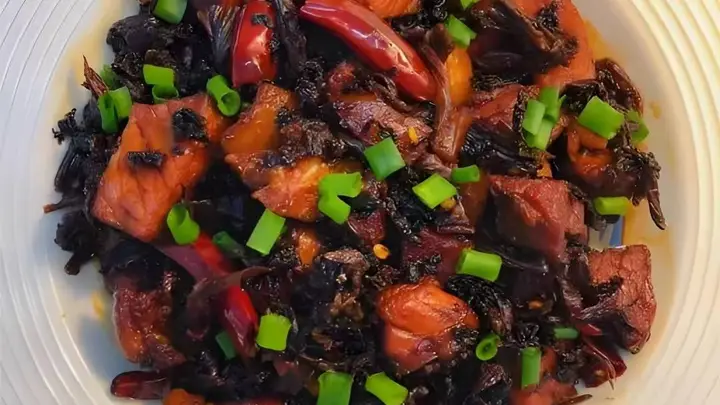 米饭杀手!零失败家常霉干菜烧肉,肥而不腻香到舔盘