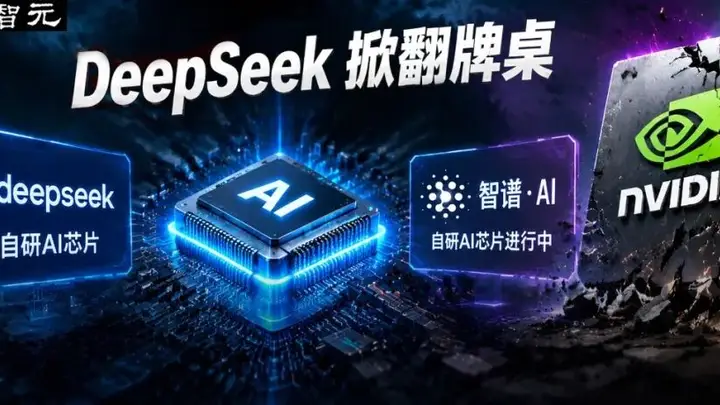 DeepSeek、智谱被曝造芯,国产大模型绕开英伟达!
