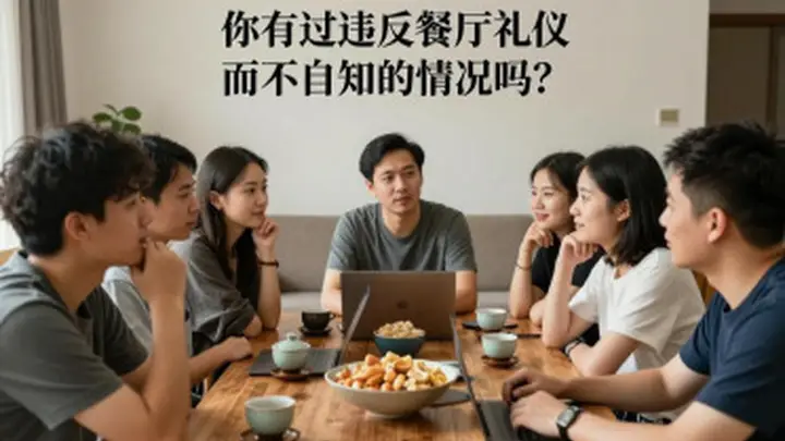你经历过不自知的餐饮失仪吗？网友分享寺庙老店奇葩规矩