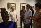 “大江大海艺术展”在海南大学开幕