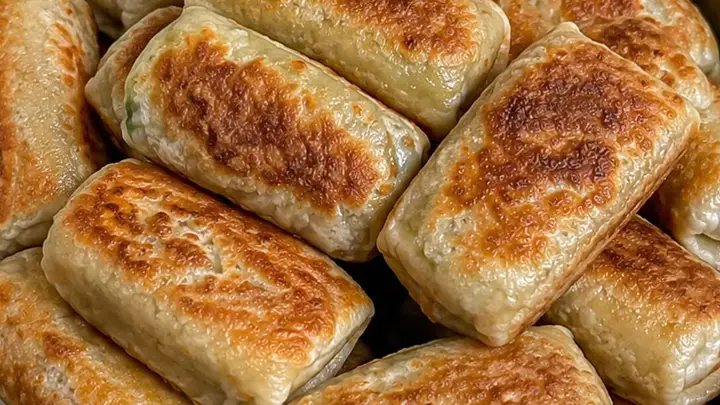 外酥里嫩的土豆丝盒子,一口下去太绝了