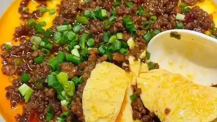 吕文扬的香煎芙蓉蛋:煎出来的粤式金黄香