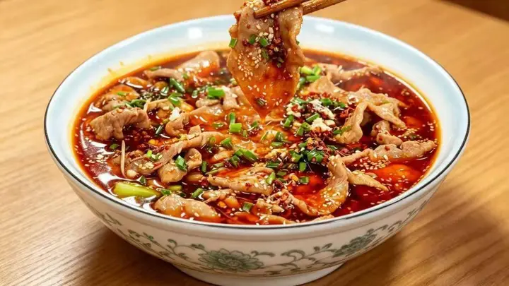 饭店水煮肉片做法揭秘：肉片滑嫩不柴超入味，在家轻松复制麻辣香浓滋味