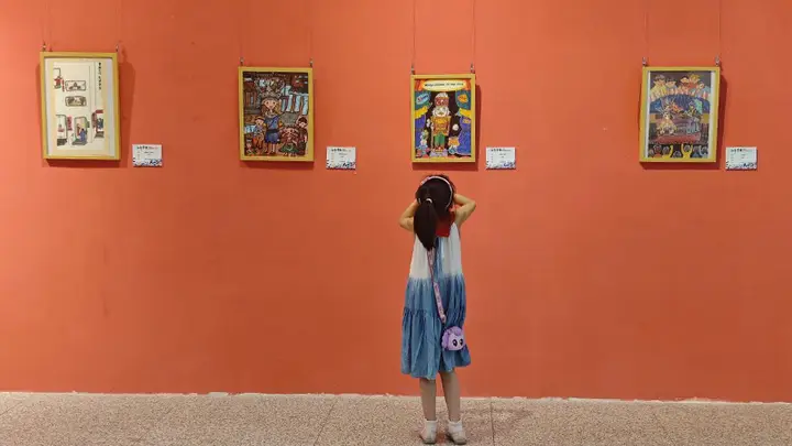 “放飞梦想——中国湖北·德国柏林国际少儿画展”开展